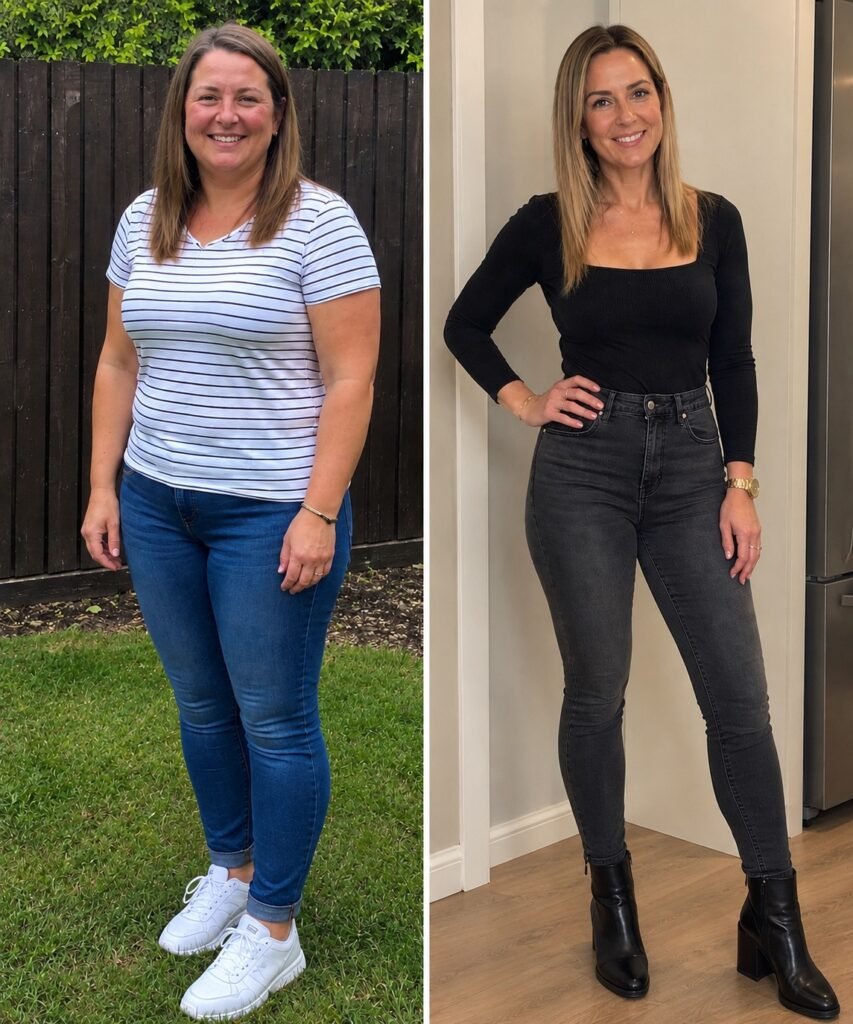 EcoFitness client before and after transformation